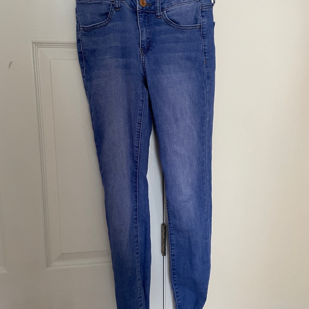 BLUE JEANS SIZE 3 BRIGHT BLUE